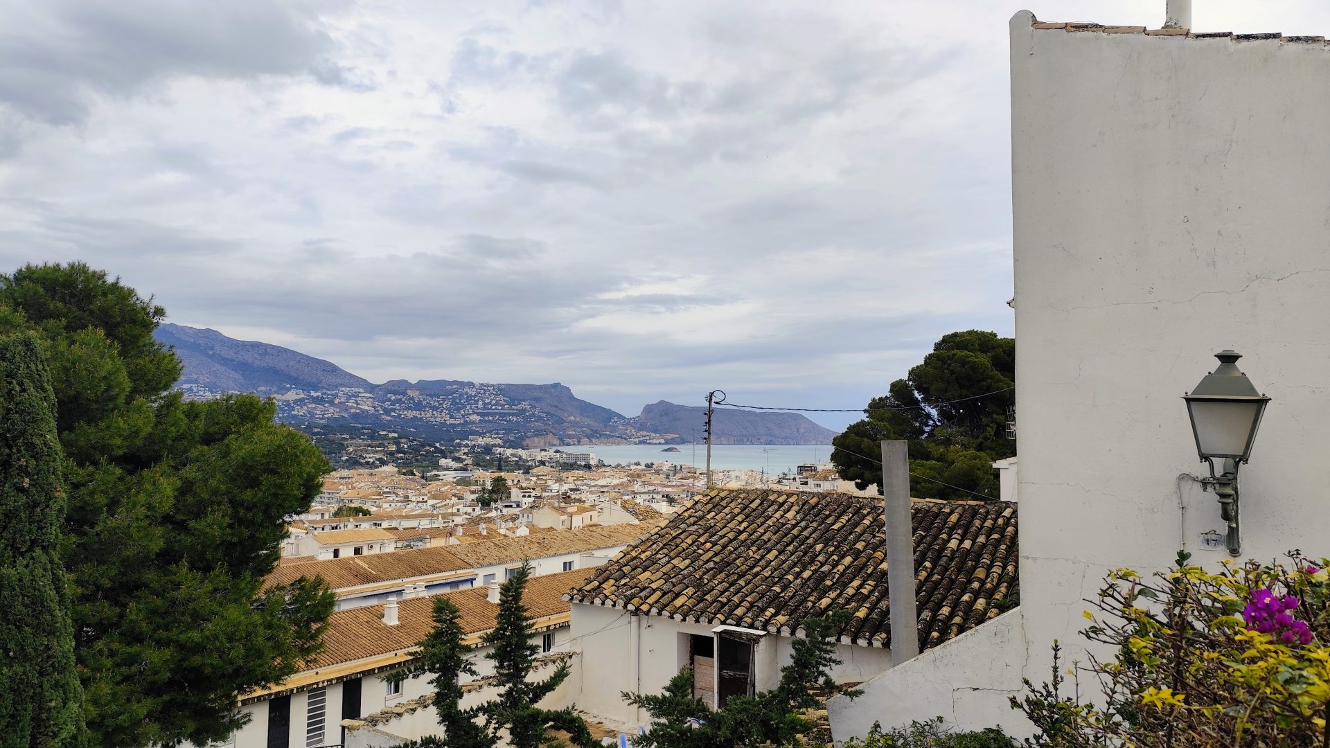 Vistas de Altea.