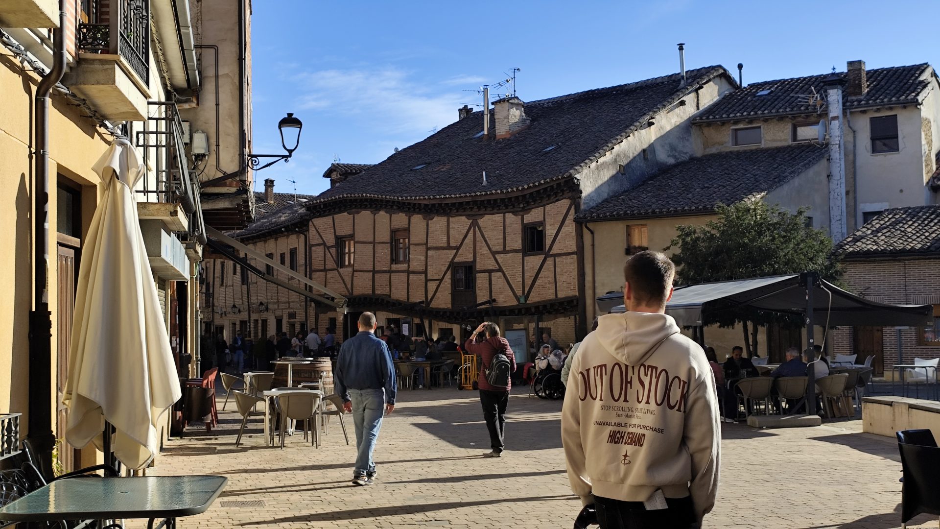 Casa torcida de Saldaña, Palencia.