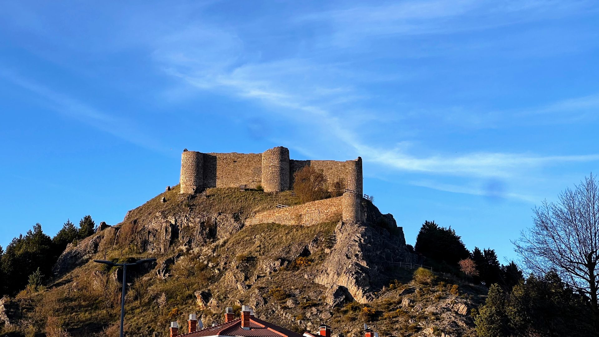 Castillo de Aguilar de Campoo, Palencia.