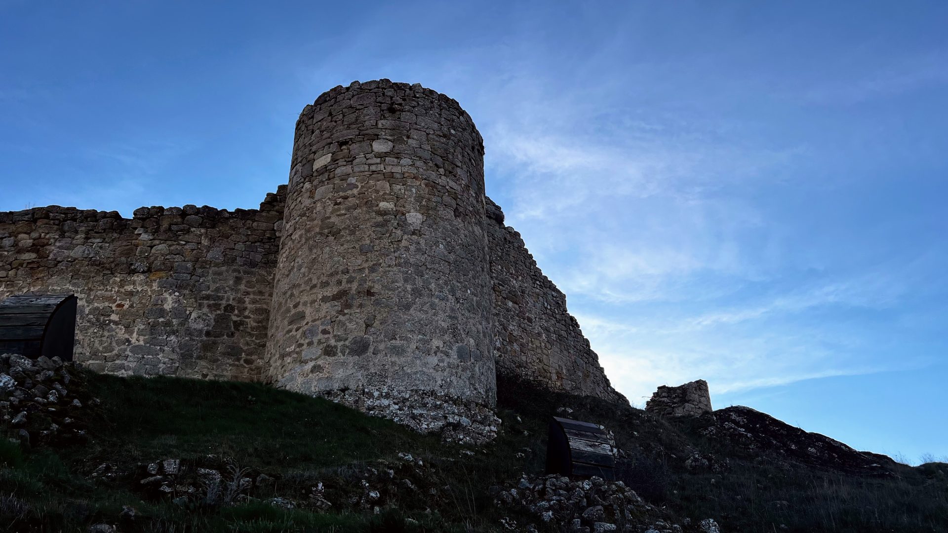 Castillo de Aguilar de Campoo, Palencia.