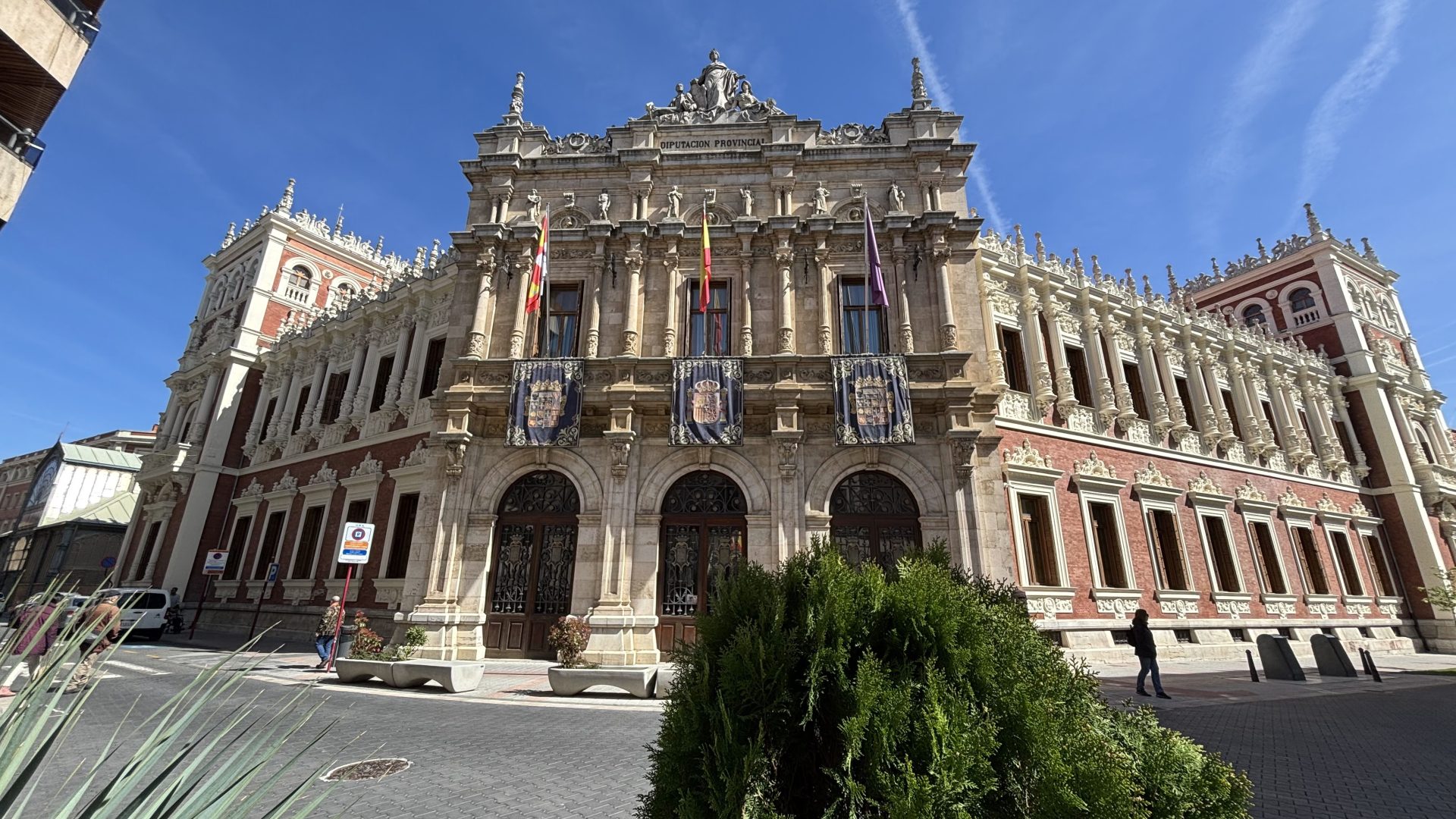 Palacio de la Diputación de Palencia.
