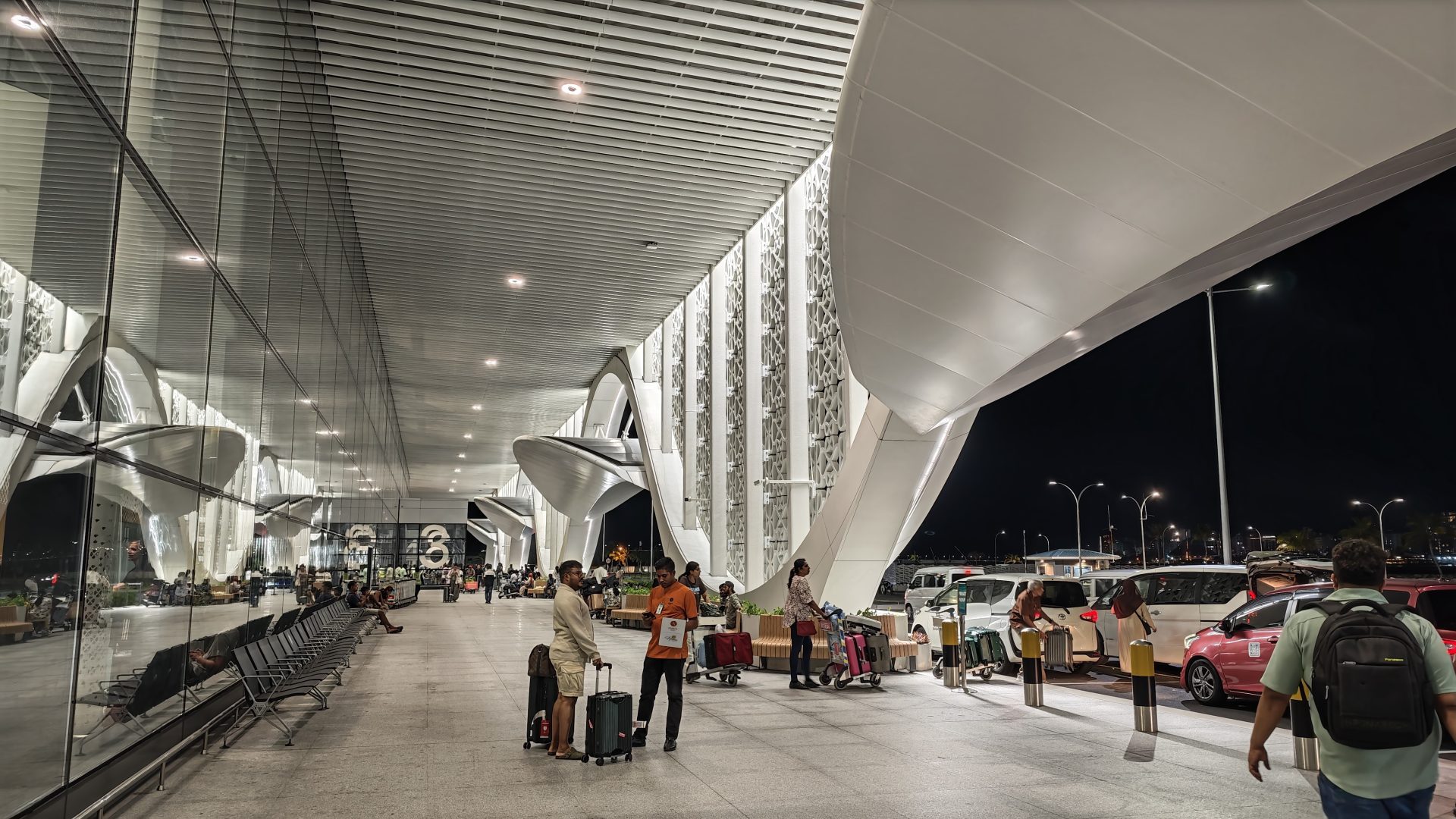 Aeropuerto de Maldivas.
