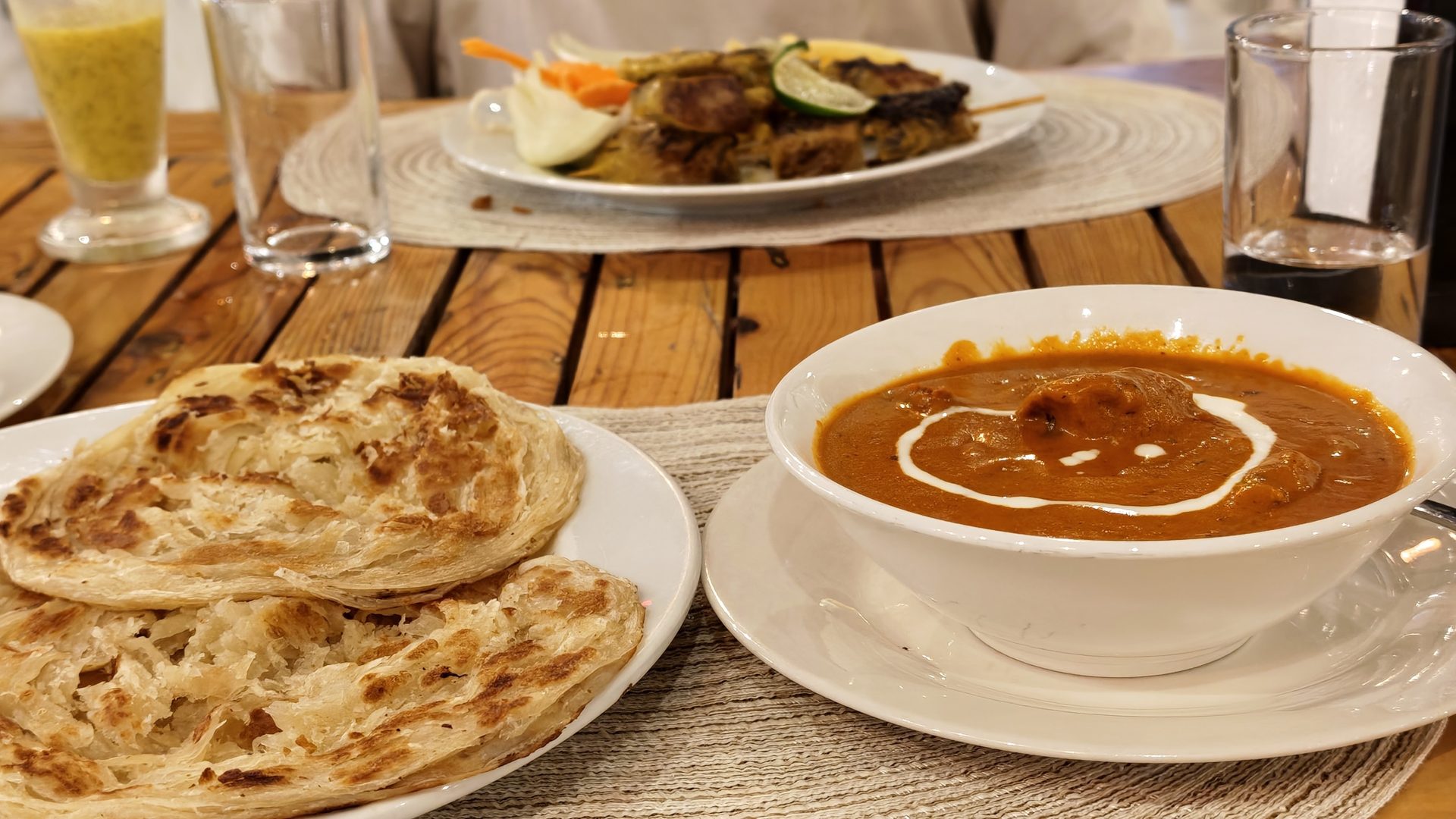 Comida india, Maldivas.