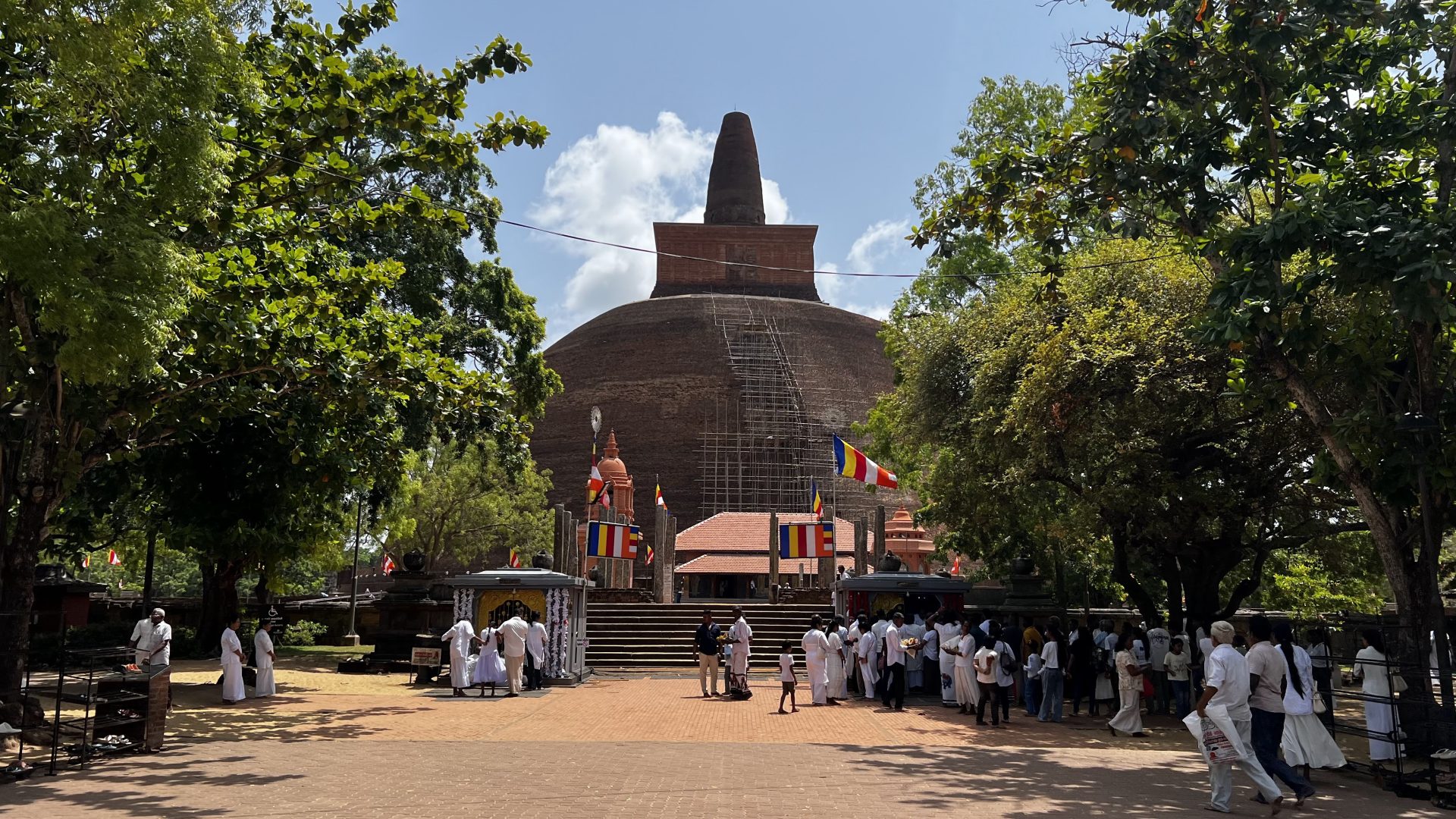 Estupa de Abhayagiriya.