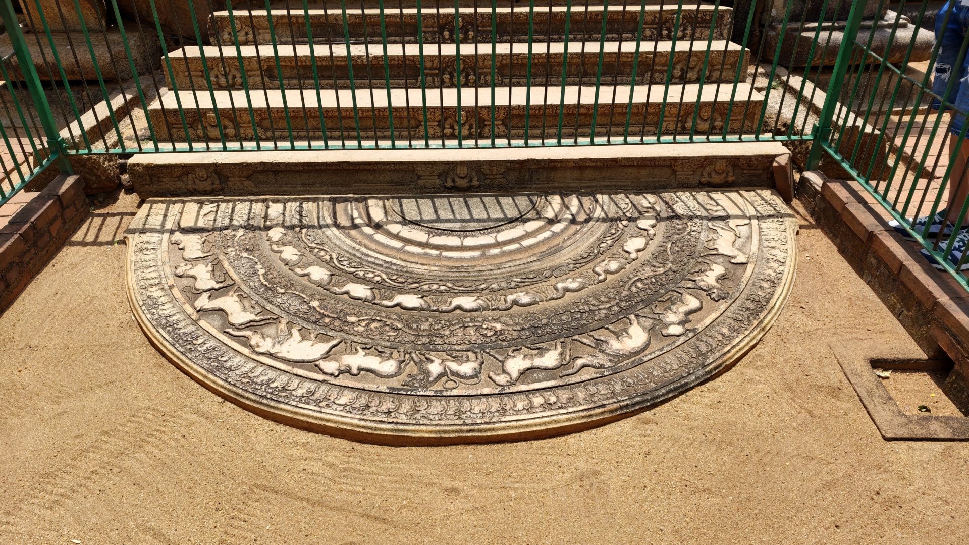 Moonstone Anuradhapura, Sri Lanka.