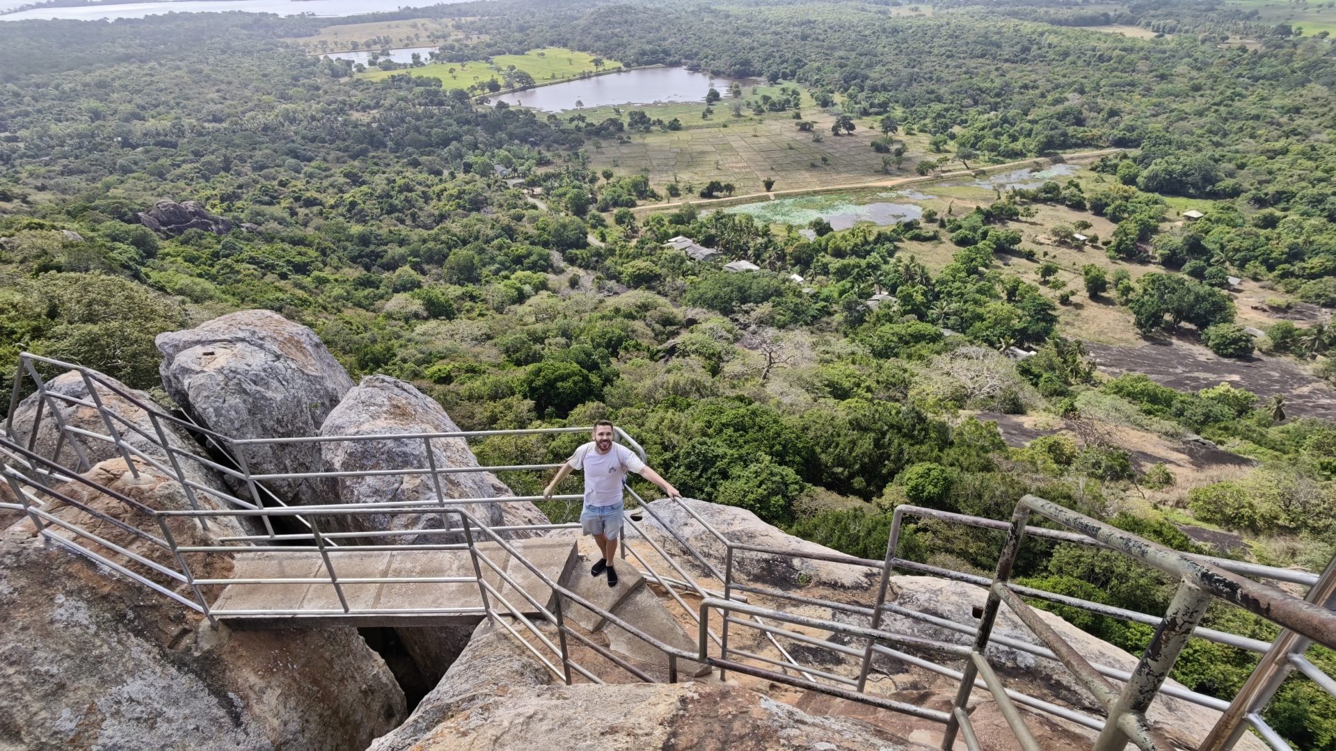 Vistas desde Mihintale Rock.