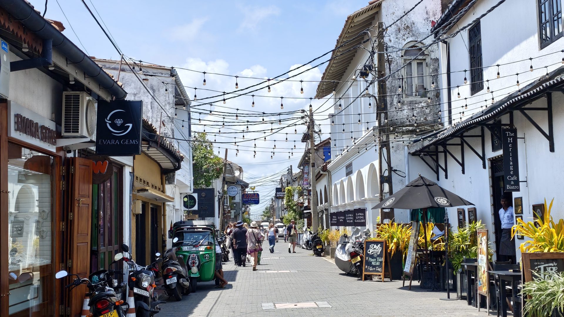 Calles de Galle, Sri Lanka