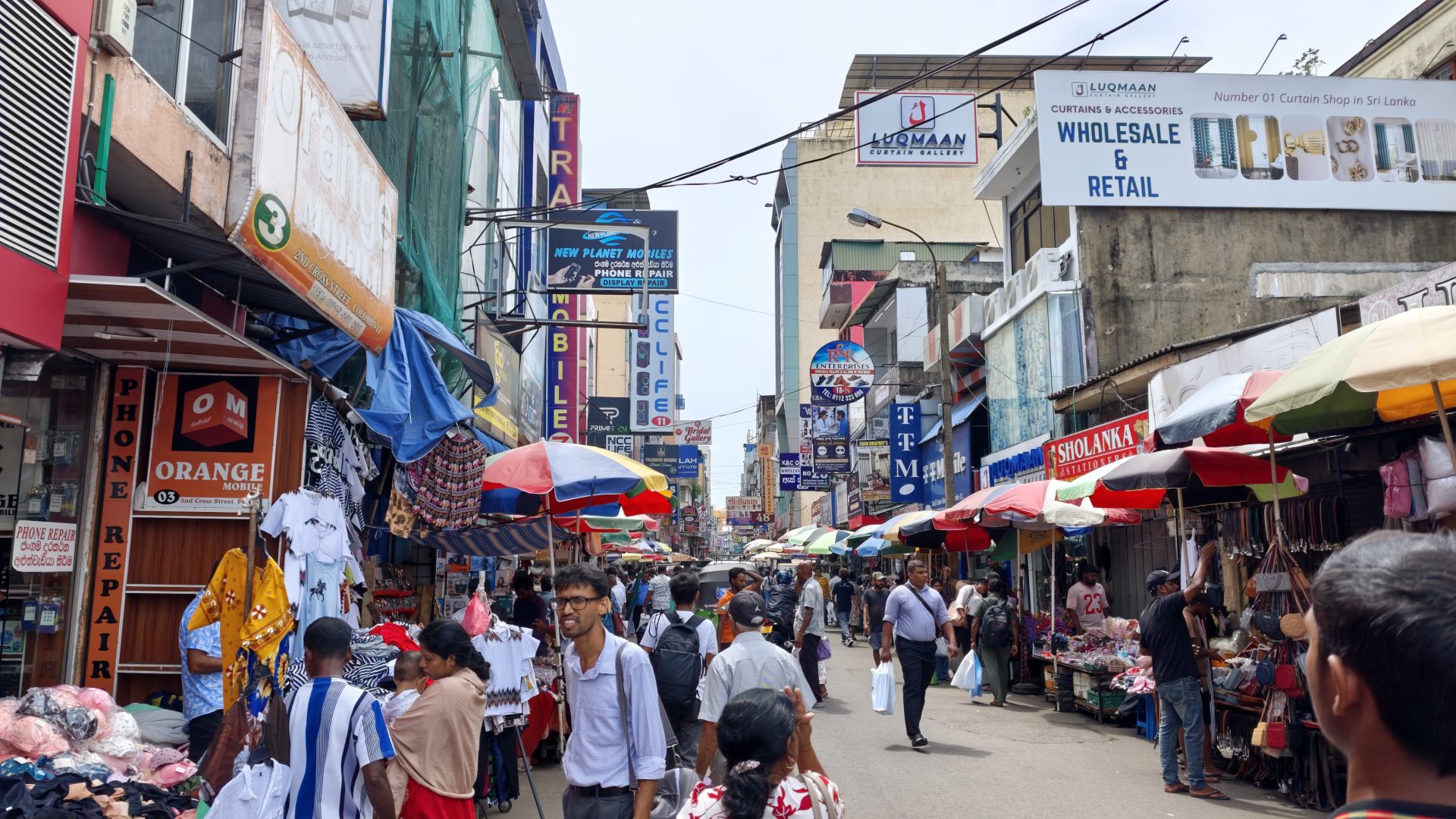 Mercado de Pettah, Colombo, Sri Lanka