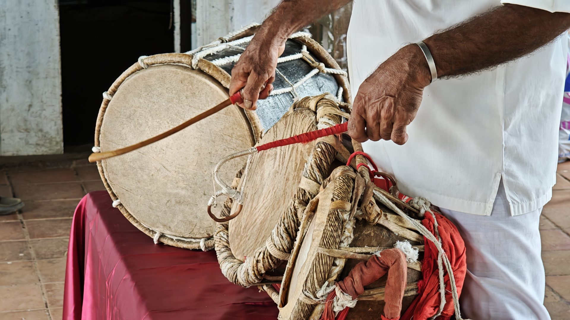 Tambores en Kandy
